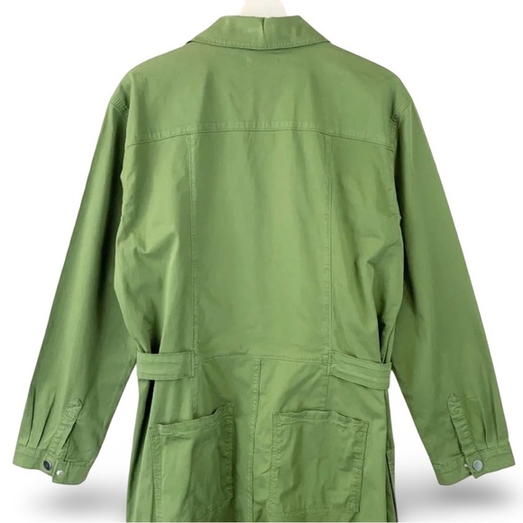 Good American Oversized Army Green Jumpsuit | Size 0 (XS-S) - Picture 11 of 16